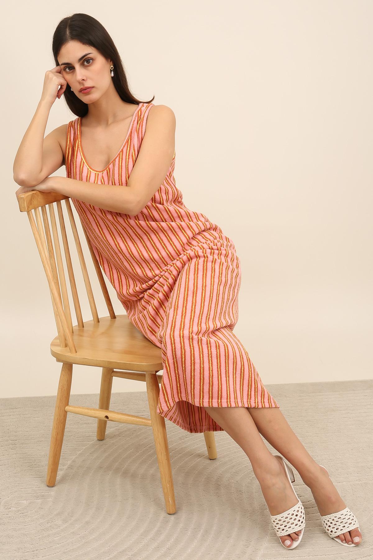 Vestidos largos Mujer White Daphnea 32156 #c Efashion Paris