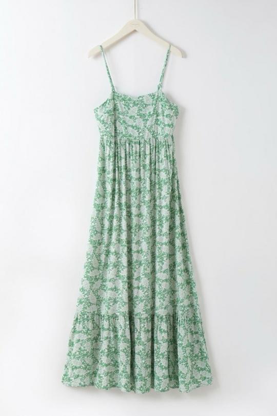Robes longues Femme R954 VERT ATELIER EVENE ancien KILIBBI Efashion Paris sur eFashion