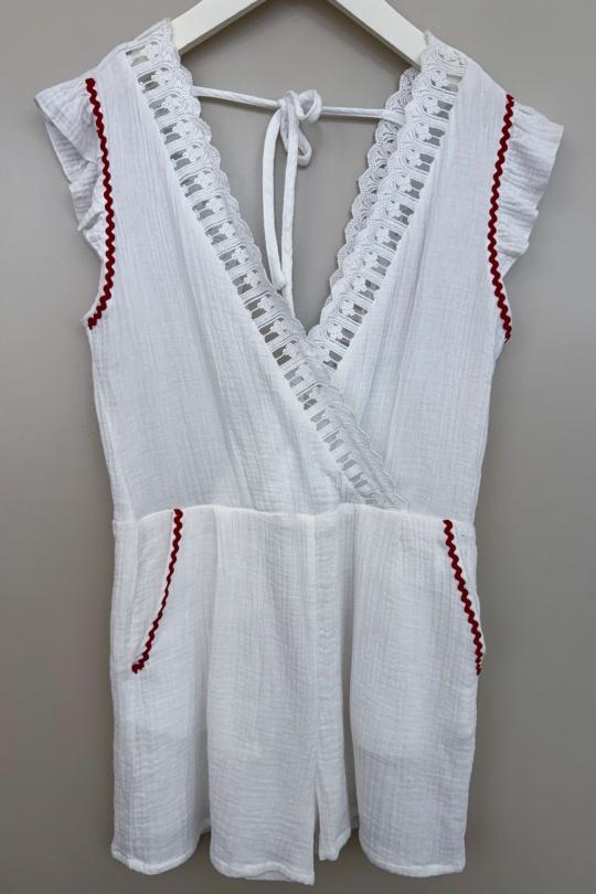 Combinaisons Femme Blanc ATELIER EVENE (ancien KILIBBI) 159# Efashion Paris
