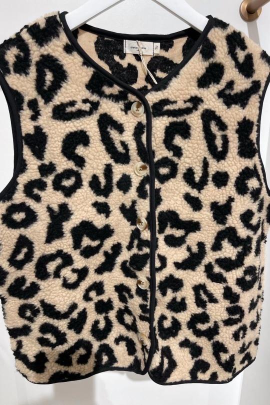 Gilets Femme Leopard ATELIER EVENE (ancien KILIBBI) 6165 Efashion Paris