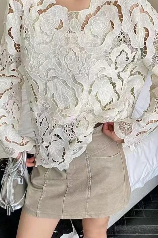 Tops Femme Ecru ATELIER EVENE 6533 Efashion Paris