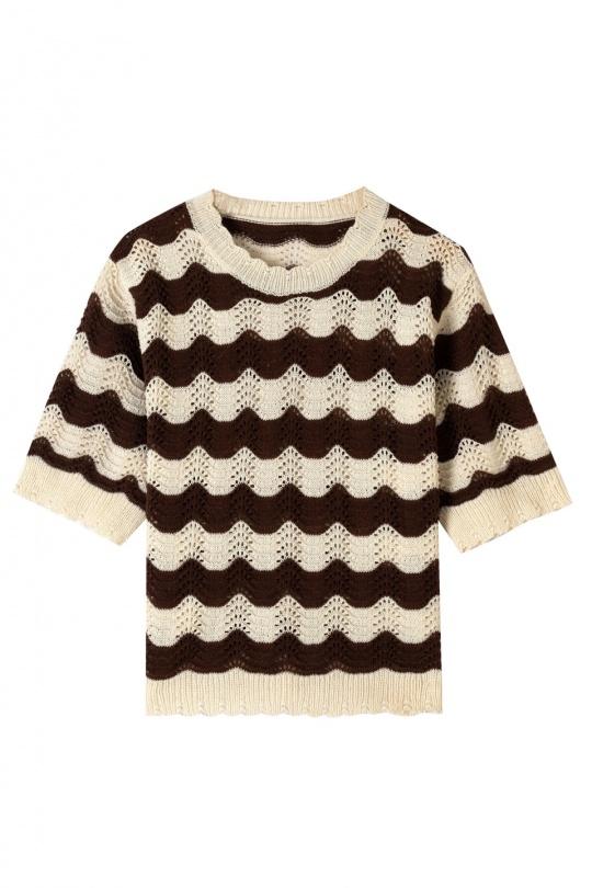 Tops Femme Chocolat ATELIER EVENE (ancien KILIBBI) 25148 Efashion Paris