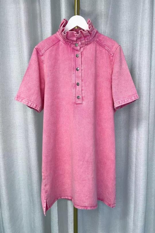 Robes courtes Femme Rose ATELIER EVENE (ancien KILIBBI) 6578 Efashion Paris
