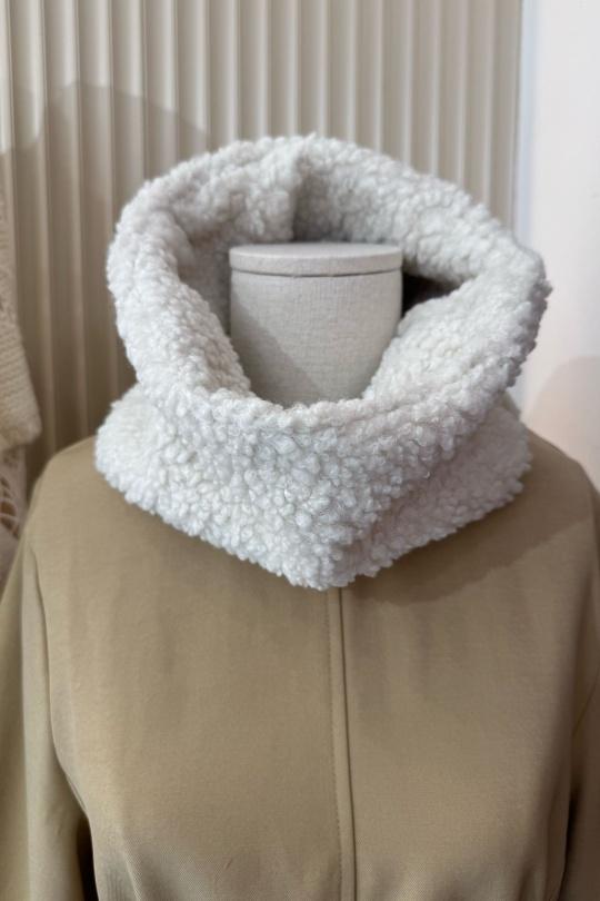 Bufandas Complementos Cream ATELIER EVENE 1223# Efashion Paris