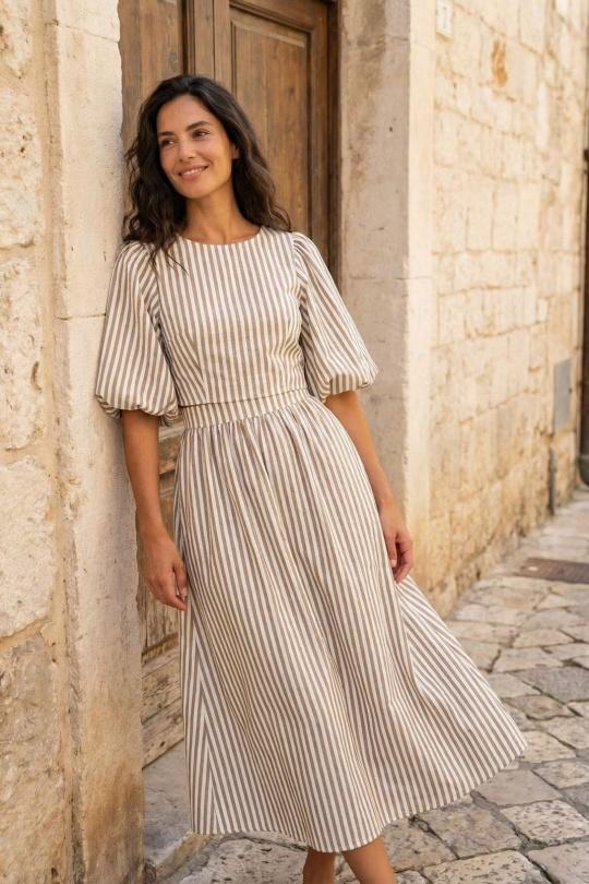 Tops Femme Beige ATELIER EVENE T1705 Efashion Paris