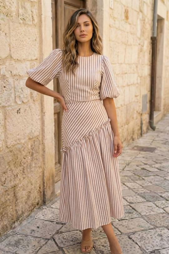 Tops Femme Beige ATELIER EVENE T1705 Efashion Paris