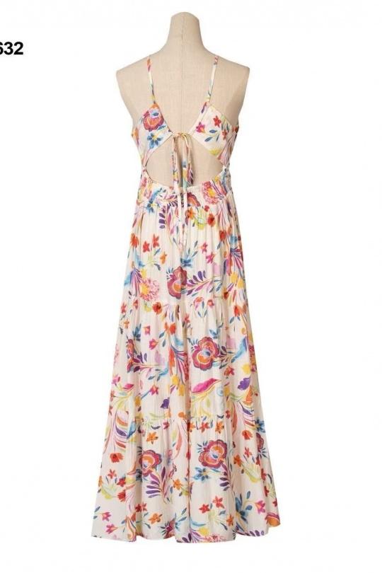 Vestidos largos Mujer Cream ATELIER EVENE R1632 Efashion Paris