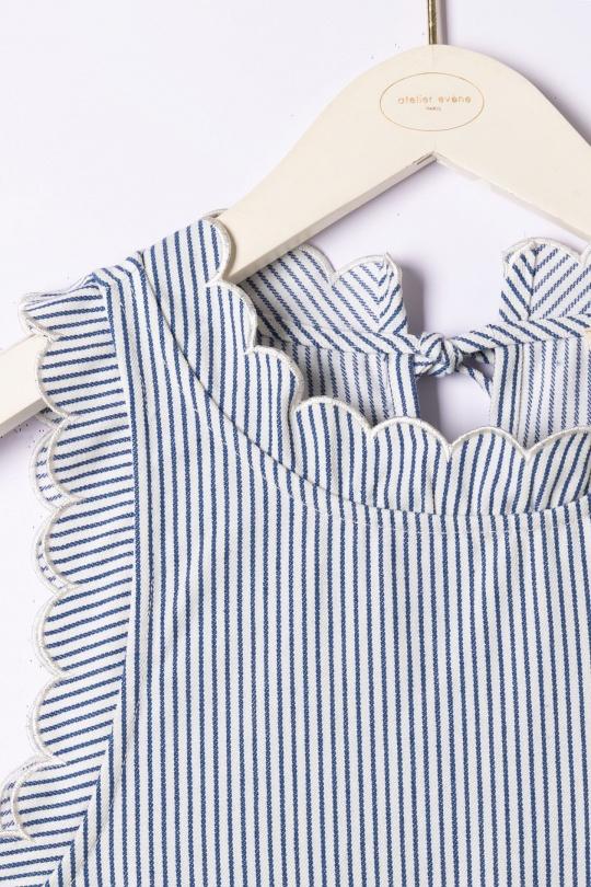 Robes courtes Femme Bleu electrique ATELIER EVENE R1642 Efashion Paris