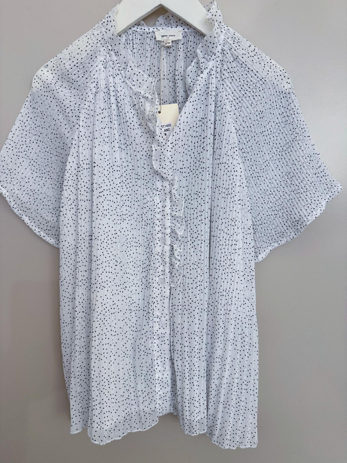 Shirts Women White ATELIER EVENE (ancien KILIBBI) 886# #c Efashion Paris