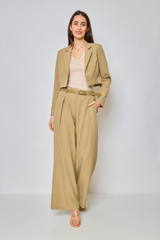 Pantalons Femme Blanc Lulumary P950 Efashion Paris