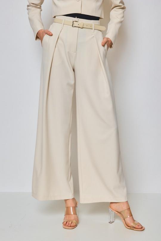 Pantalons Femme Blanc Lulumary P950 Efashion Paris