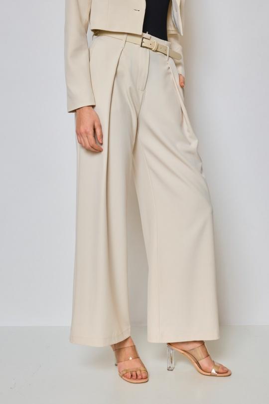 Pantalons Femme Blanc Lulumary P950 Efashion Paris