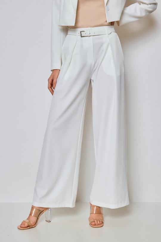 Pantalons Femme Blanc Lulumary P950 Efashion Paris