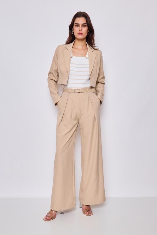 Pantalons Femme Blanc Lulumary P950 Efashion Paris