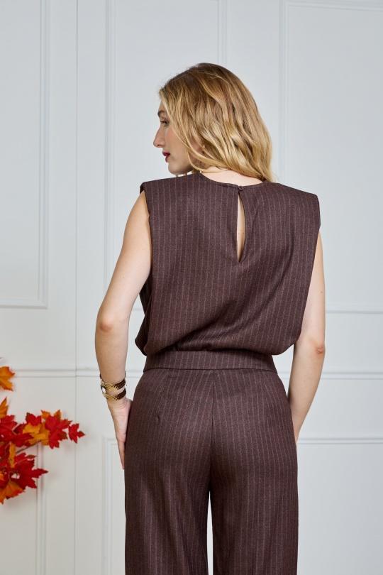 Tops Mujer Burgundy Lulumary H725 Efashion Paris