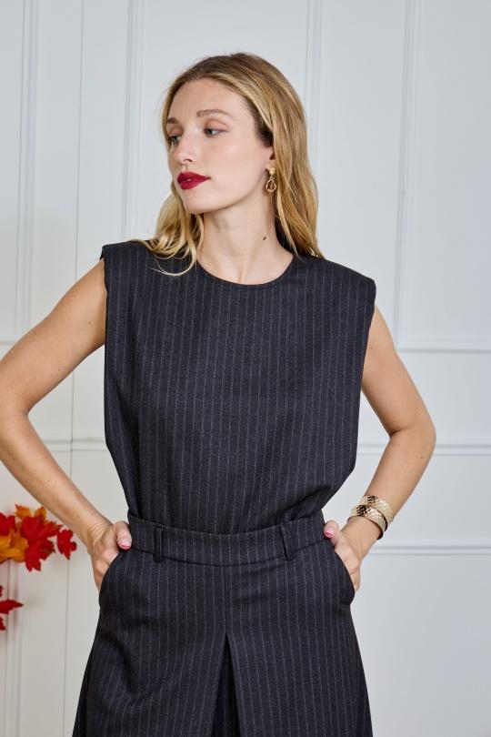 Tops Mujer Burgundy Lulumary H725 Efashion Paris