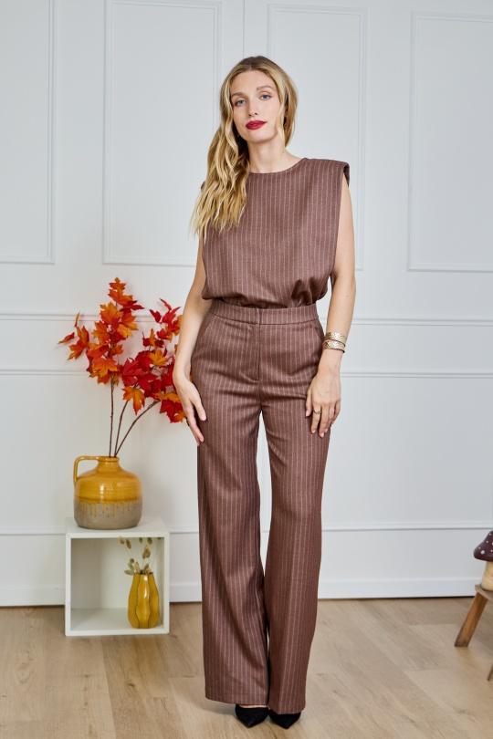 Tops Mujer Burgundy Lulumary H725 Efashion Paris