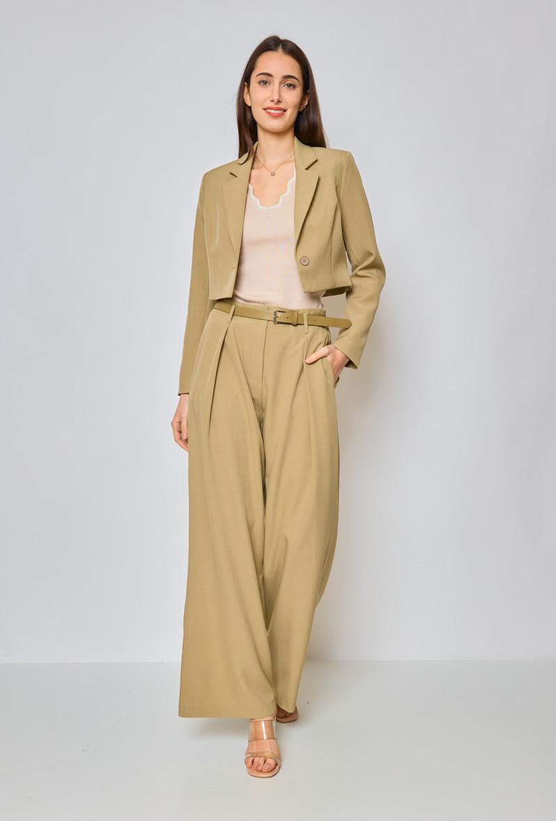 Pantalons Femme Blanc Lulumary P950 #c Efashion Paris