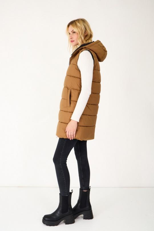 Doudounes Femme Bleu electrique Escandelle 22369 Efashion Paris