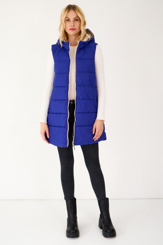 Doudounes Femme Bleu electrique Escandelle 22369 Efashion Paris