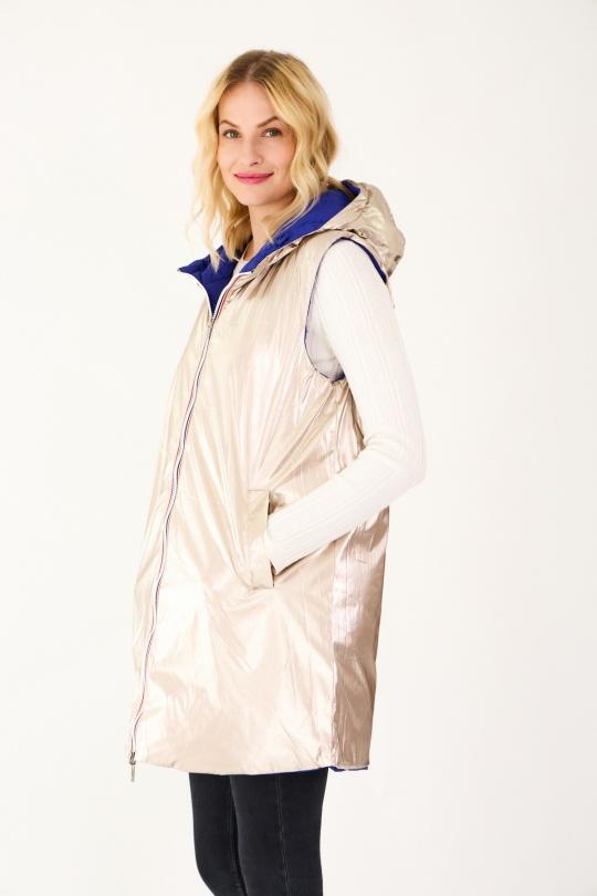 Doudounes Femme Bleu electrique Escandelle 22369 Efashion Paris