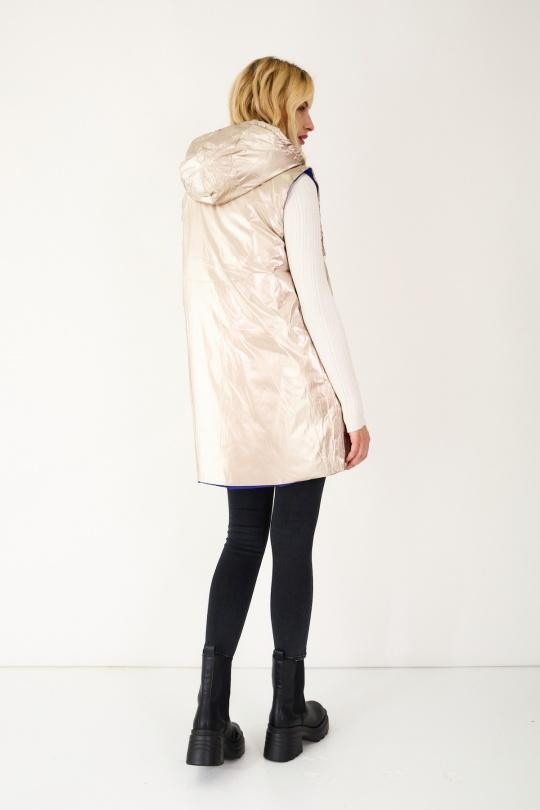 Doudounes Femme Bleu electrique Escandelle 22369 Efashion Paris