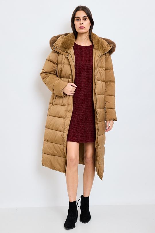 Doudounes Femme Taupe Escandelle 22398 Efashion Paris