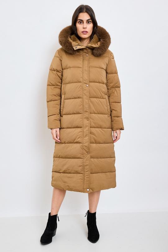 Doudounes Femme Taupe Escandelle 22398 Efashion Paris