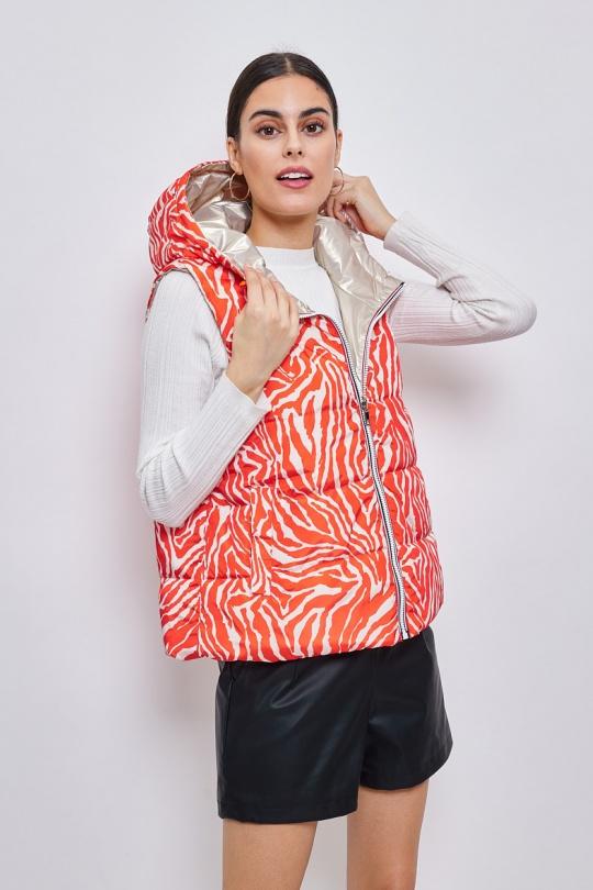 Doudounes Femme C6 Escandelle 3117ZEBRE Efashion Paris