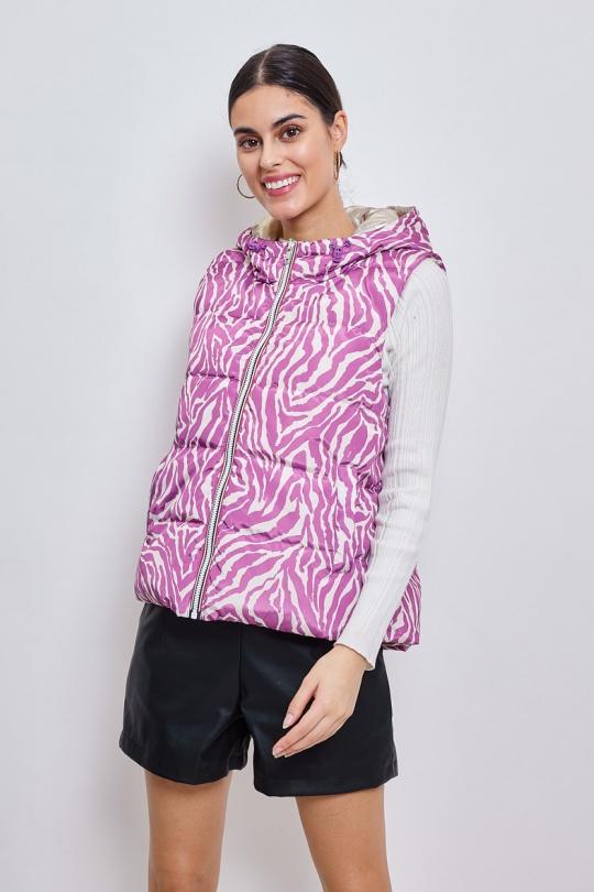 Doudounes Femme C6 Escandelle 3117ZEBRE Efashion Paris