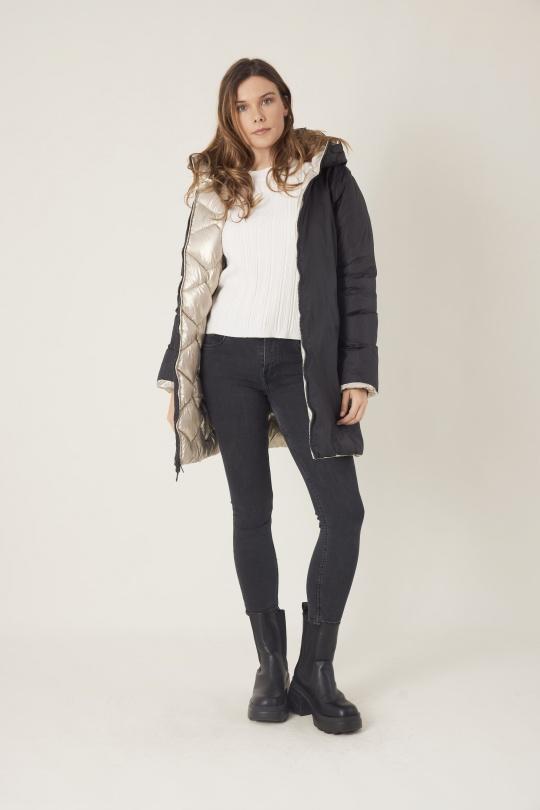 Doudounes Femme Kaki Escandelle 3153 Efashion Paris