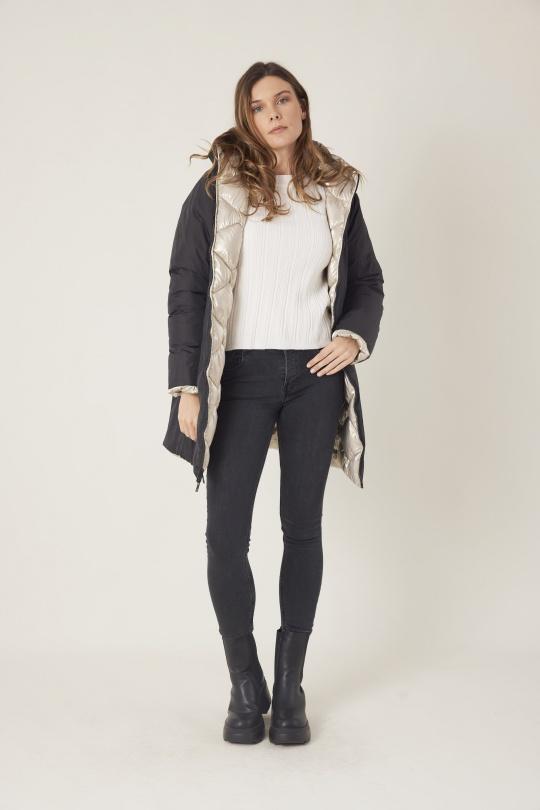 Doudounes Femme Kaki Escandelle 3153 Efashion Paris