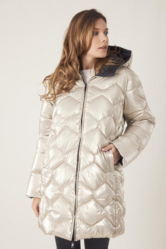 Doudounes Femme Kaki Escandelle 3153 Efashion Paris