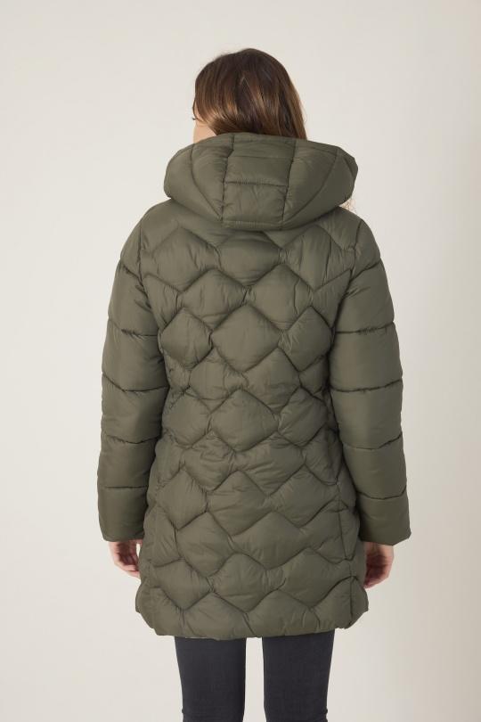 Doudounes Femme Kaki Escandelle 3153 Efashion Paris