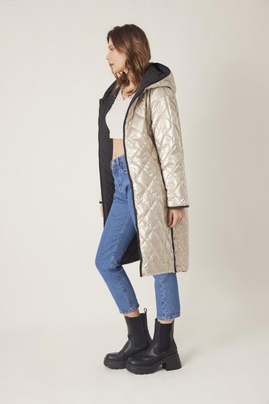 Doudounes Femme Noir Escandelle 3151 Efashion Paris