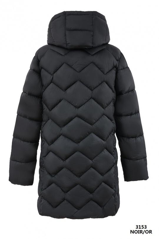 Doudounes Femme Noir Escandelle 3153 Efashion Paris