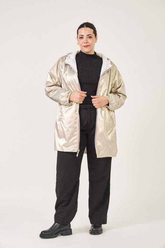 Giacche Donna white/gold Escandelle 22250L Efashion Paris