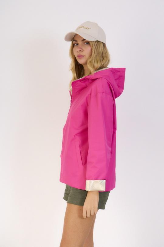 Parkas Femme blanc/doré Escandelle 4113 Efashion Paris