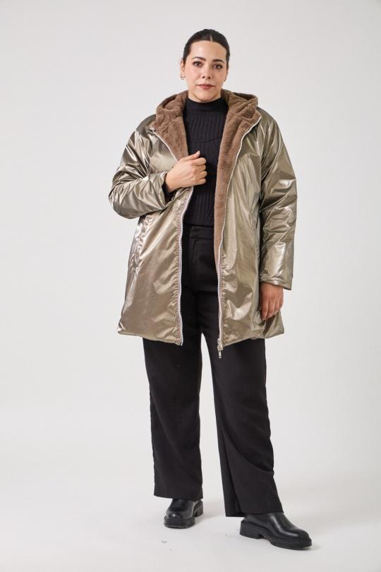 Cappotti Donna Bronze Escandelle 22367L Efashion Paris