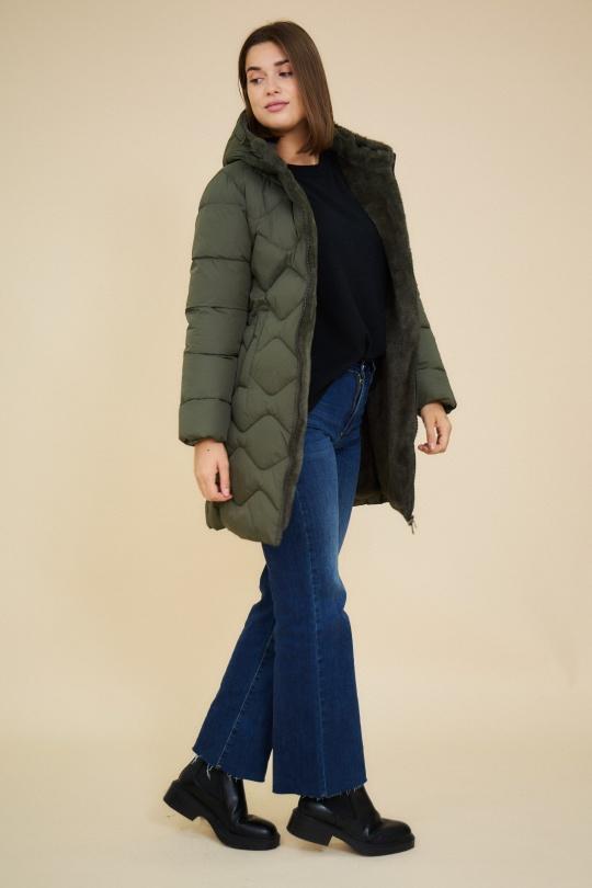 Doudounes Femme Noir Escandelle 4178 Efashion Paris