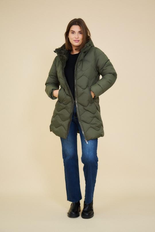 Doudounes Femme Noir Escandelle 4178 Efashion Paris