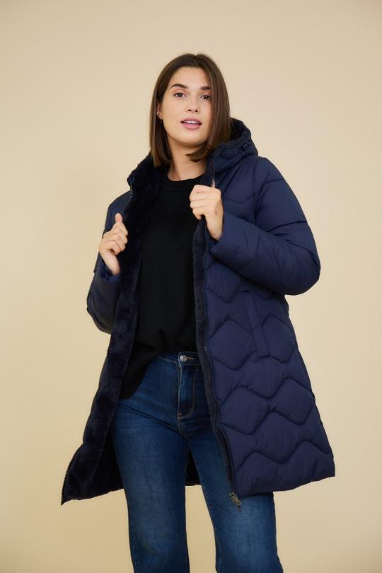 Doudounes Femme Noir Escandelle 4178 Efashion Paris