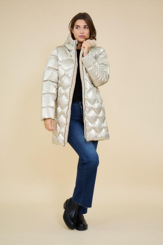 Doudounes Femme Noir Escandelle 4178 Efashion Paris