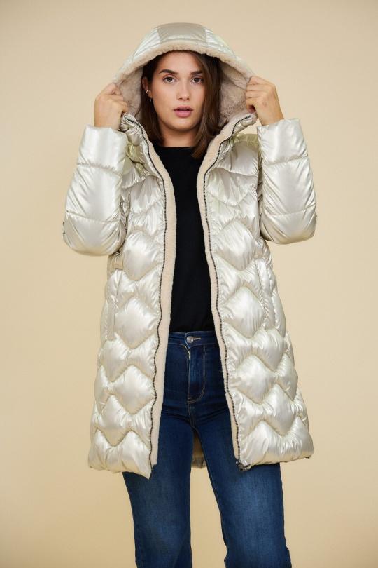 Doudounes Femme Noir Escandelle 4178 Efashion Paris