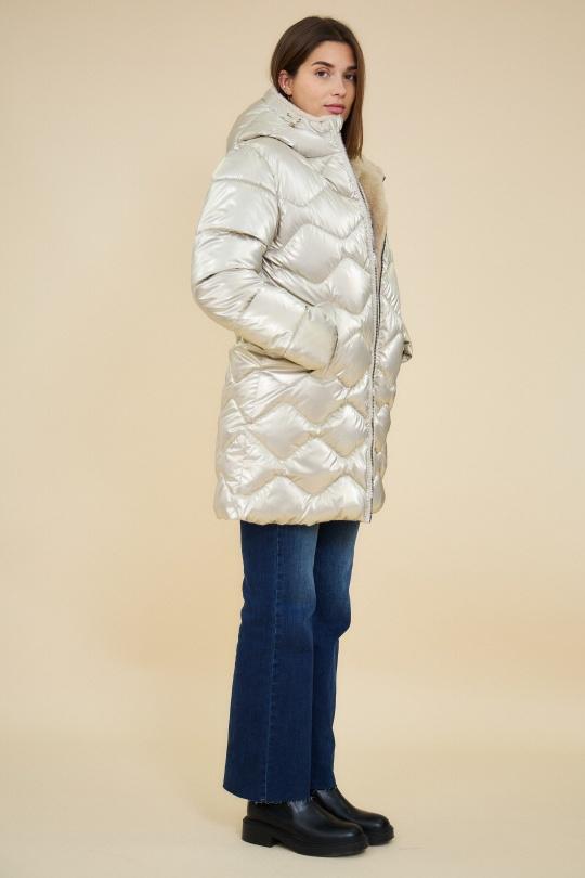 Doudounes Femme Noir Escandelle 4178 Efashion Paris