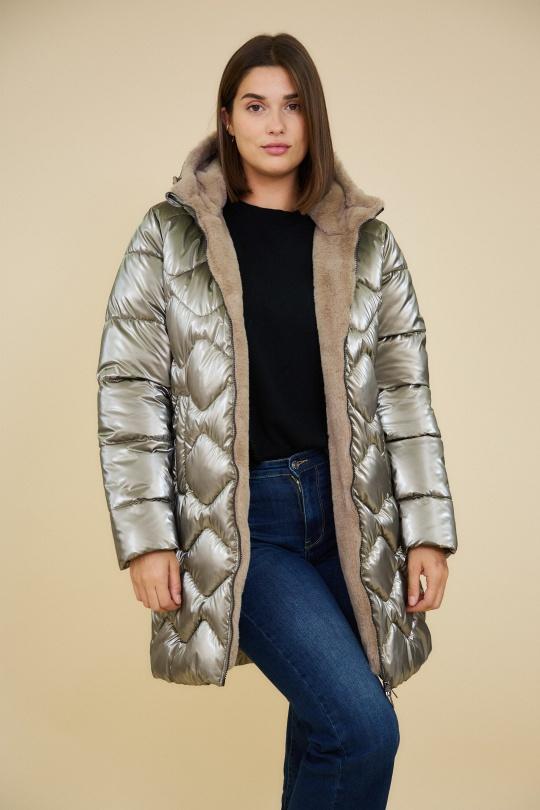 Doudounes Femme Noir Escandelle 4178 Efashion Paris