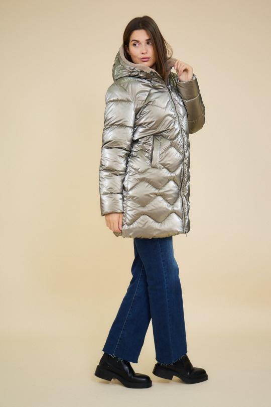 Doudounes Femme Noir Escandelle 4178 Efashion Paris