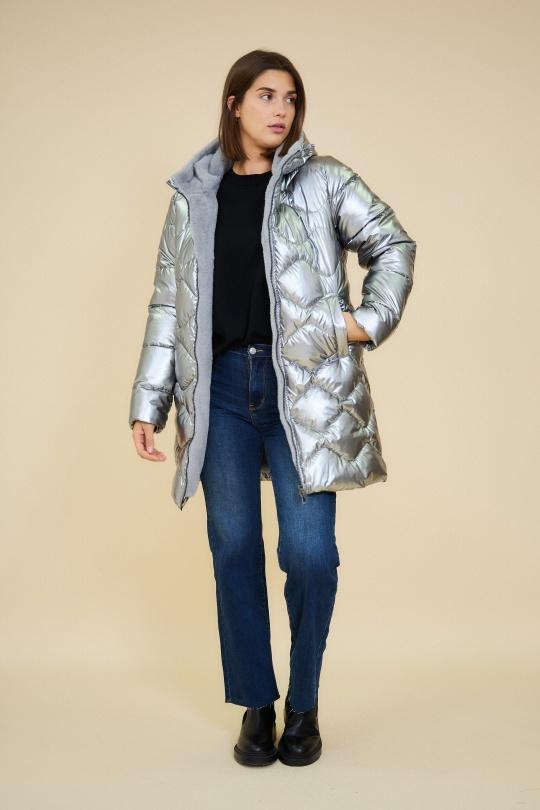 Doudounes Femme Noir Escandelle 4178 Efashion Paris