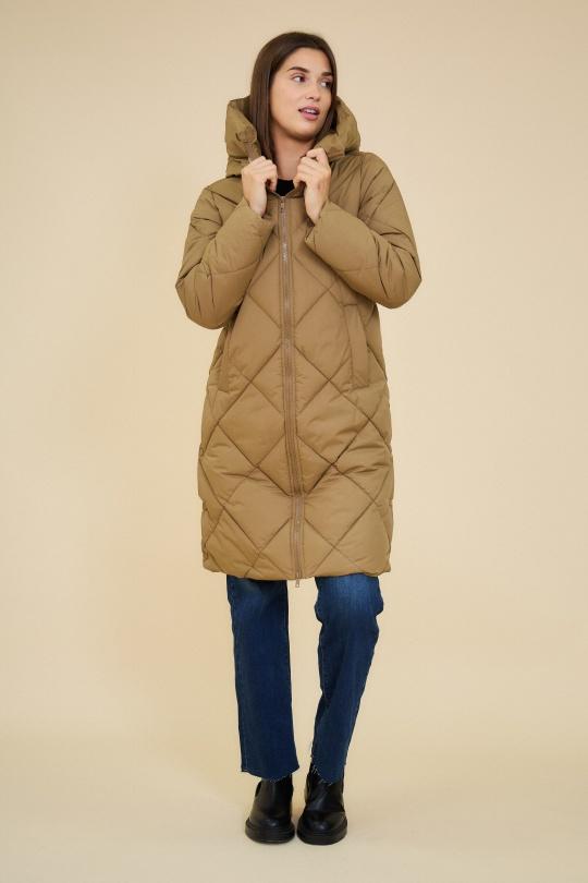 Doudounes Femme Taupe Escandelle 4170 Efashion Paris