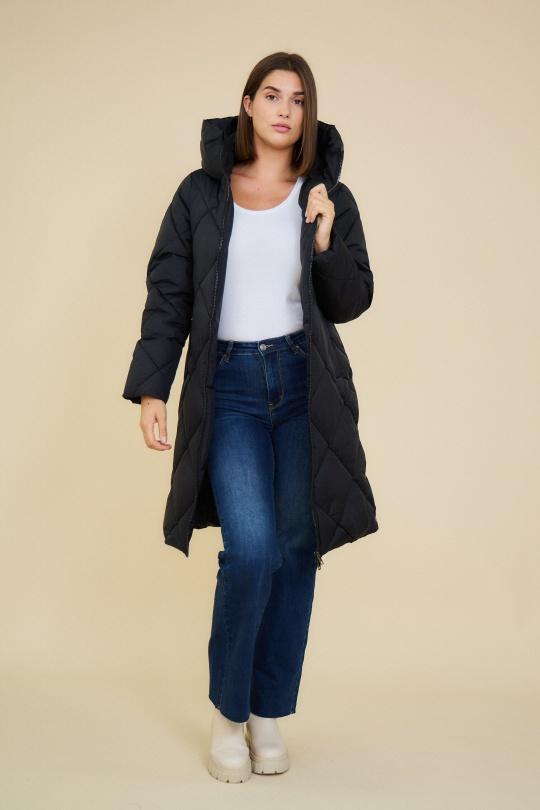 Doudounes Femme Taupe Escandelle 4170 Efashion Paris